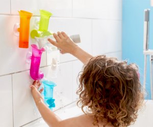 Take water play to the next level with Boon Building Bath Pipes.