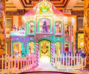 Check out the life-size gingerbread house when you take holiday tea at the Fairmont! Photo courtesy of the Fairmont Hotel in San Francisco