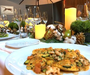 Il Gattopardo serves a seafood-inspired feast in honor of the Christmas holiday.