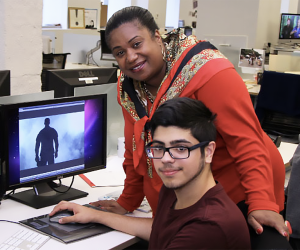 The Summer Youth Employment Program connects NYC youth between the ages of 14 and 24 with career exploration opportunities and paid work experience each summer. Photo courtesy of  SYEP
